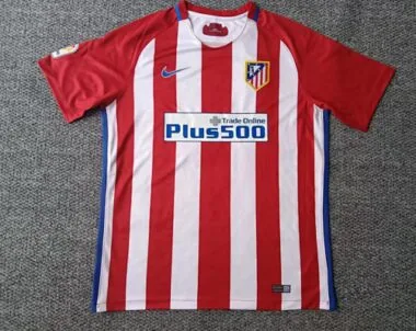 16-17 Atletico Madrid home retro jersey