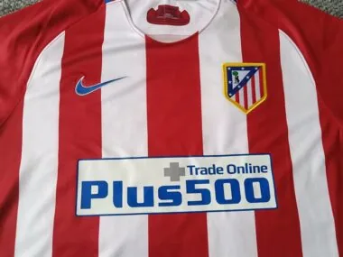 16-17 Atletico Madrid home retro jersey