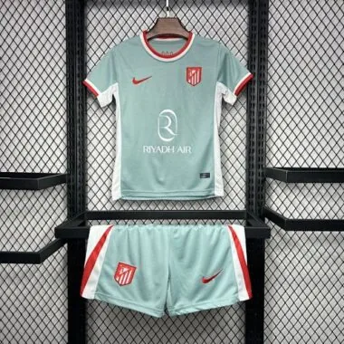 24-25 Atletico Madrid away kid kit