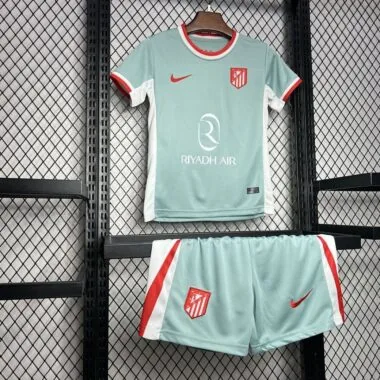 24-25 Atletico Madrid away kid kit