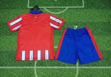 24-25 Atletico Madrid home kid kit