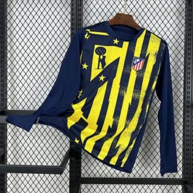 25-26 Atletico Madrid Pre-match training Long Sleeves Jersey