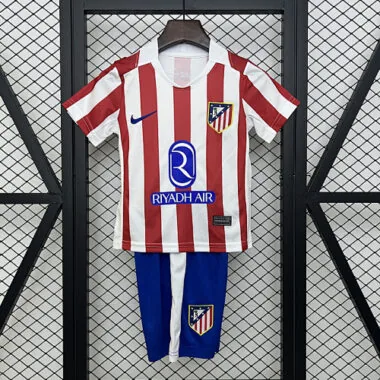 25-26 Atletico Madrid Home kid kit