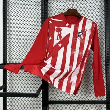 25-26 Atletico Madrid Pre-Match training Long Sleeves Jersey