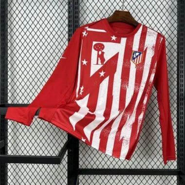25-26 Atletico Madrid Pre-Match training Long Sleeves Jersey