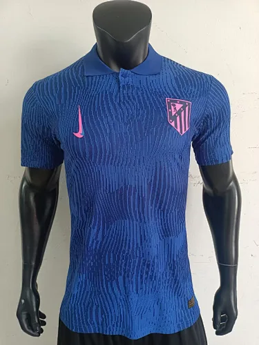 25-26 Atletico Madrid blue player version POLO