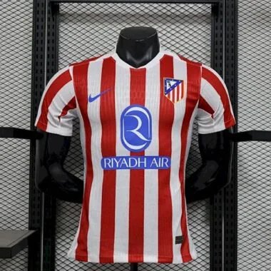 Maillot de l'Atlético Madrid 25-26, version joueur (domicile)