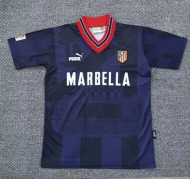 95-96 Atletico Madrid Third away retro jersey