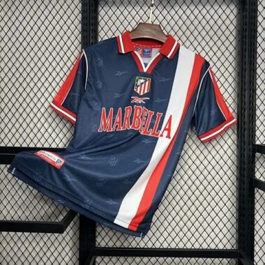 98-99 Atletico Madrid away retro jersey