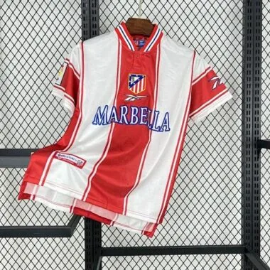 99-00 Atletico Madrid home retro Jersey
