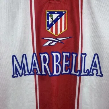 99-00 Atletico Madrid home retro Jersey