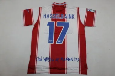 99-00 Atletico Madrid home retro Jersey