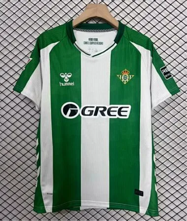 25-26 Real Betis home soccer jersey