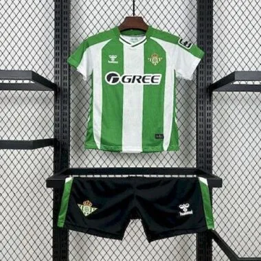 25-26 Real Betis home kid kit