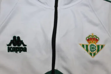 Betis white and black tracksuit