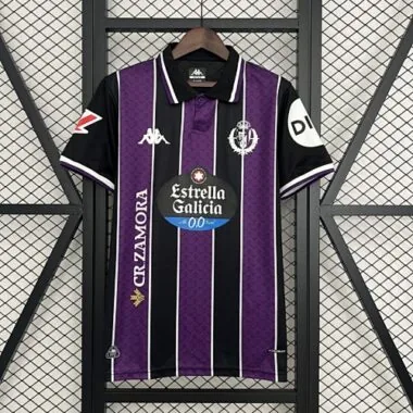 25-26 Real Valladolid away soccer jersey