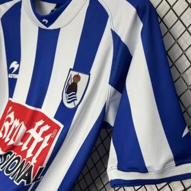 02-03 Real Sociedad home retro jersey