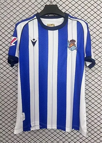 25-26 Real Sociedad home soccer jersey