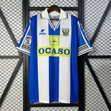 98-00 Leganes Home Retro Jersey S-XXL
