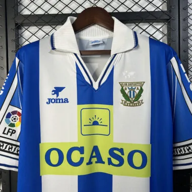 98-00 Leganes Home Retro Jersey (S-XXL)