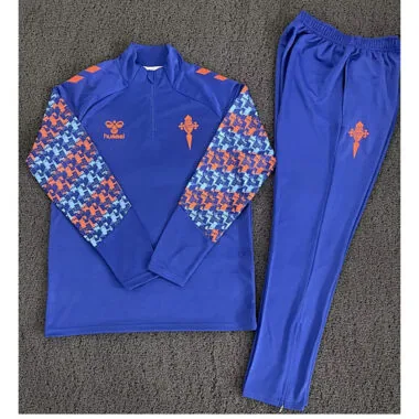 24-25 Celta blue half zip training suit