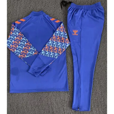 24-25 Celta blue half zip training suit