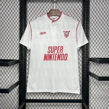 91/92 Sevilla FC Home Retro Jersey S-XXL