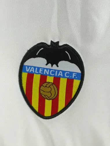 06-07 Valencia home retro jersey
