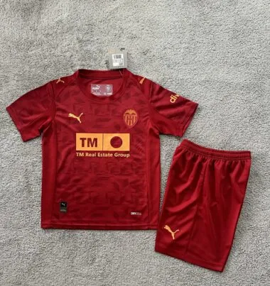 25-26 Valencia away kid kit