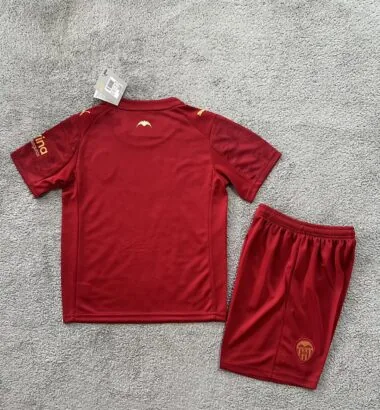 25-26 Valencia away kid kit