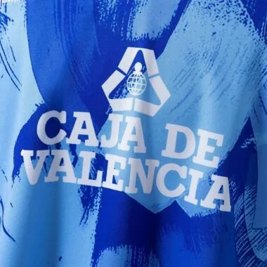 90-91 Valencia Away Retro Jersey