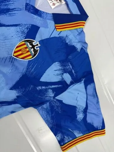 90-91 Valencia Away Retro Jersey