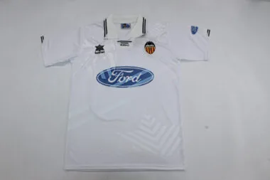 95-96 Valencia home retro jersey