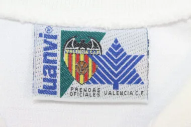 95-96 Valencia home retro jersey