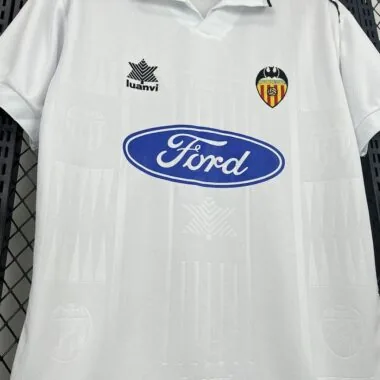 96-97 Valencia home retro jersey