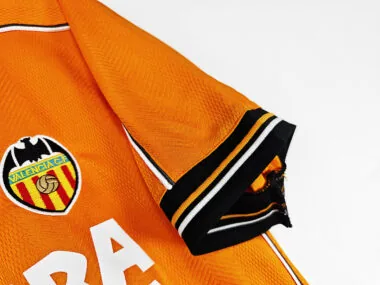 99-00 Valencia away retro jersey