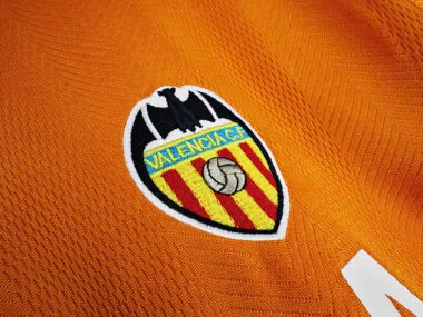 99-00 Valencia away retro jersey