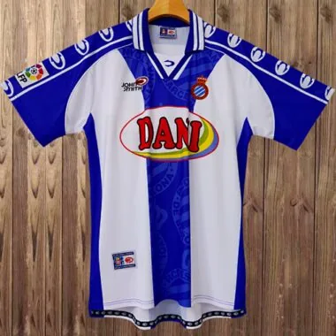 99-00 Espanyol home retro jersey