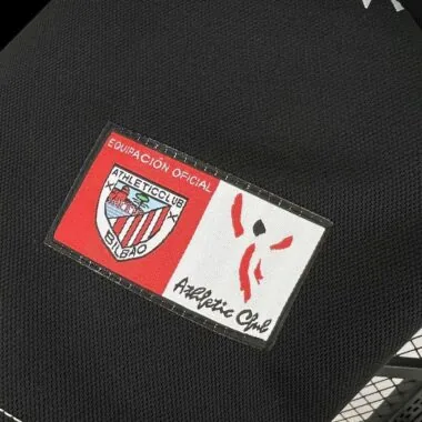 07-08 Bilbao Away black retro jersey