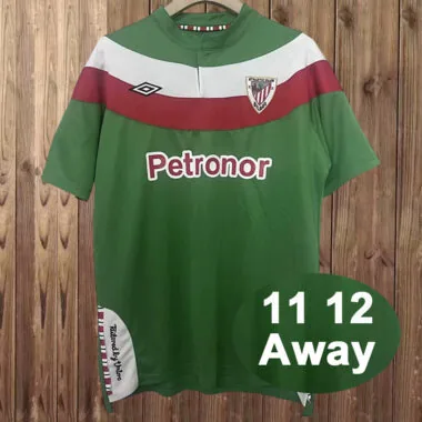 11-12 Athletico Bilbao Away(Euro Union Version)