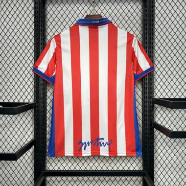 01-02 Sporting de Gijon Home Retro Jersey