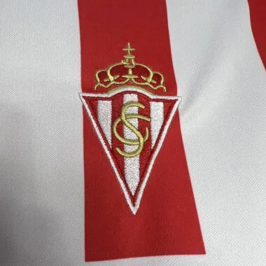 01-02 Sporting de Gijon Home Retro Jersey
