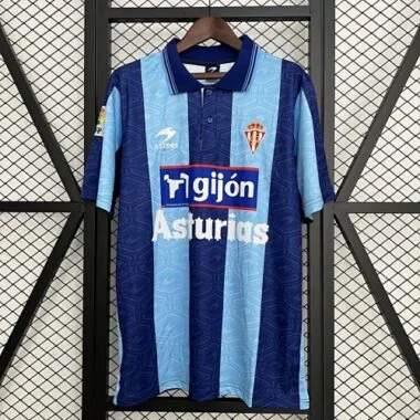 02-03 Sporting Gijon Third Away Retro Jersey S-XXL
