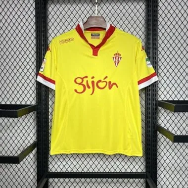 15-16 Sporting de Gijon Away Retro Jersey S-XXL