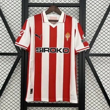 25-26 Camisola de Futebol do Sporting Gijon
