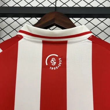 25-26 Sporting Gijon Home Soccer Jersey