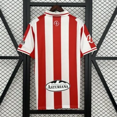25-26 Sporting Gijon Home Soccer Jersey