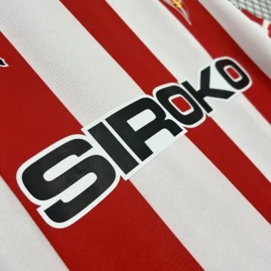 25-26 Sporting Gijon Home Soccer Jersey