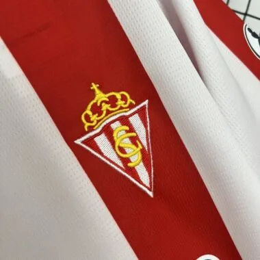 25-26 Sporting Gijon Home Soccer Jersey