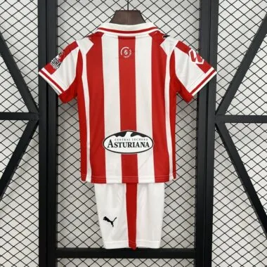 25-26 Sporting Gijon home kid kit